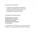 Arquitectura Cliente