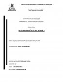 INVESTIGACION ACCION PARTICIPATIVA