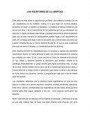 Los escritores de la libertad