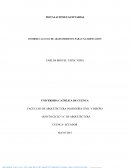 Calculo hidrosanitario