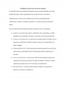 Cualidades de un voluntario