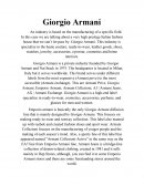 Giogio armani