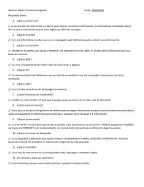 Preguntas. Página 1