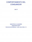 Casos de comportamiento del cosnumidor