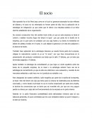 Ensayo del programa el socio