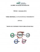 Aplicacion del pensamiento critico
