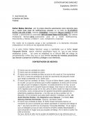 Contestacion de guarda y custodia