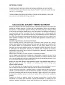 Calculo de los tiempos