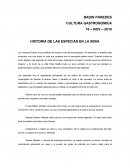 Especias de la india