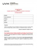 Actividad Lenguaje y estilo. Vicios generales que perjudican al comunicarse