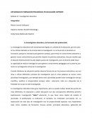 La investigación educativa y la formación del profesorado
