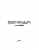 CRITERIOS DE INSPECCION-REPARACION Y ALTERACION DE SISTEMAS DE TUBERIAS EN SERVICIO API-570