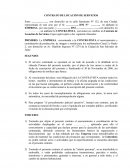 Contrato de locacion