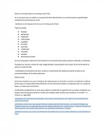 Mecanizado. Página 1