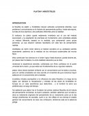 Platon y aristoteles