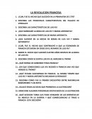 CUESTIONARIO REVOLUCION FRANCESA