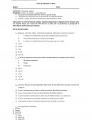 Prueba de diagnostico