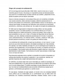 Origen del concepto de subdesarrollo