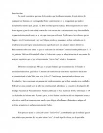 COMO ES EL PROCESO PENAL ACUSATORIO EN MÉXICO. Página 1