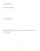 Influencia de padres de familia que se dedican al comercio, en el sistema de ahorro de sus hijos en la infancia.