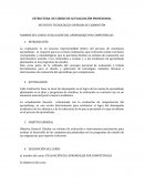 Instrumentos evaluación