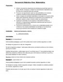 SECUENCIA DIDÁCTICA MATEMÁTICA-LECTURA DE NUMEROS