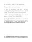 Propuestas teóricas