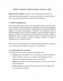 CREACION Y DEMILITACION DEL TEMA DE LA TESIS