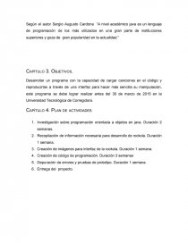 Memoria de rockola en java. Página 10