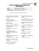 Habitos alimenticios. Alimentación vegetariana