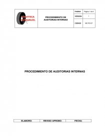 PROCEDIMIENTO. Página 1