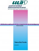Reflexión y Aplicación de las Competencias de Inteligencia Emocional