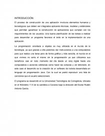 Memoria de rockola en java. Página 6