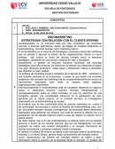ENDOMARKETING ESTRATEGIAS CON RELACIÓN CON EL CLIENTE INTERNO