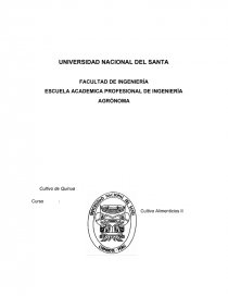 ESCUELA ACADEMICA PROFESIONAL DE INGENIERÍA AGRÓNOMA. Página 1