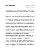 Desarrollo Humano