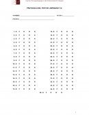 Prueba Psicometrica