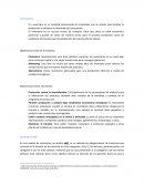 Inventarios Objetivos por área de la empresa