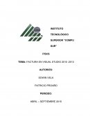 FACTURA EN VISUAL STUDIO 2010 -2013