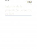 Es sobre una pelicula