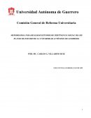 Metodologia para Estudios de Pertinencia social de Programas Educativos de la UAG