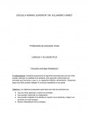 ESCUELA NORMAL SUPERIOR “DR. ALEJANDRO CARBÓ”