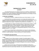 FUNDAMENTOS de la FE