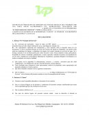 Contrato de Servicios Banqueteros Declara “El Prestador del Servicio”