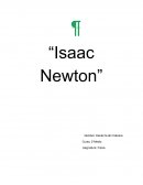 ISAAC NEWTON reseña