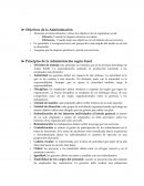 Principios de la Administración según Fayol