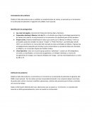 Antecedentes del problema