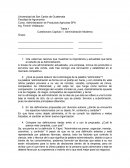 Tarea 1 Cuestionario Capitulo 1. Administración Moderna
