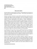 Observacion auditiva