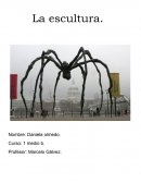 La escultura